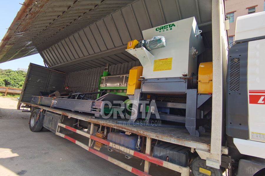 出往广东江门HDPE透析桶破碎清洗回收生产线